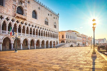 Wandeltocht door Venetië met het Dogenpaleis en de Gouden Basiliek